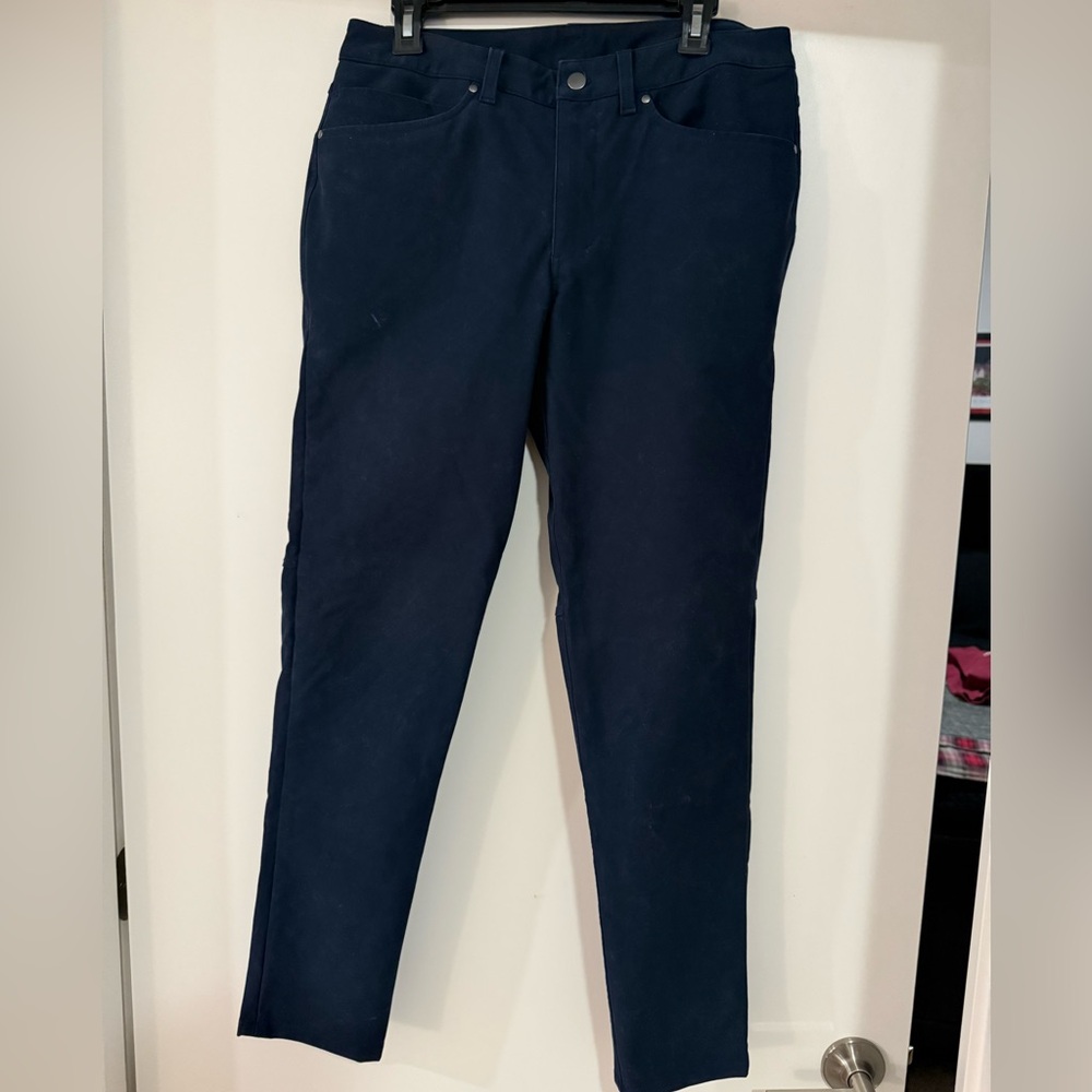 Men’s LuLuLemon 5 Pocket Pant Navy 32x30